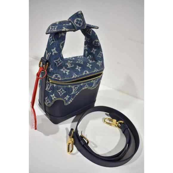 Louis Vuitton Nigo Japanese Cruiser Denim Blue LV Made Shoulder Crossbody Bag - Picture 6 of 12